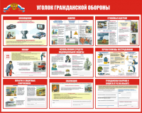 Стенд ГО-02 Уголок гражданской обороны - opb-region.ru - Екатеринбург