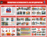 Стенд ПБ-03 Пожарная безопасность на предприятии - opb-region.ru - Екатеринбург