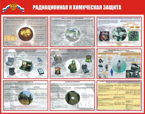 Стенд ГО-09 Радиационная и химическая защита - opb-region.ru - Екатеринбург